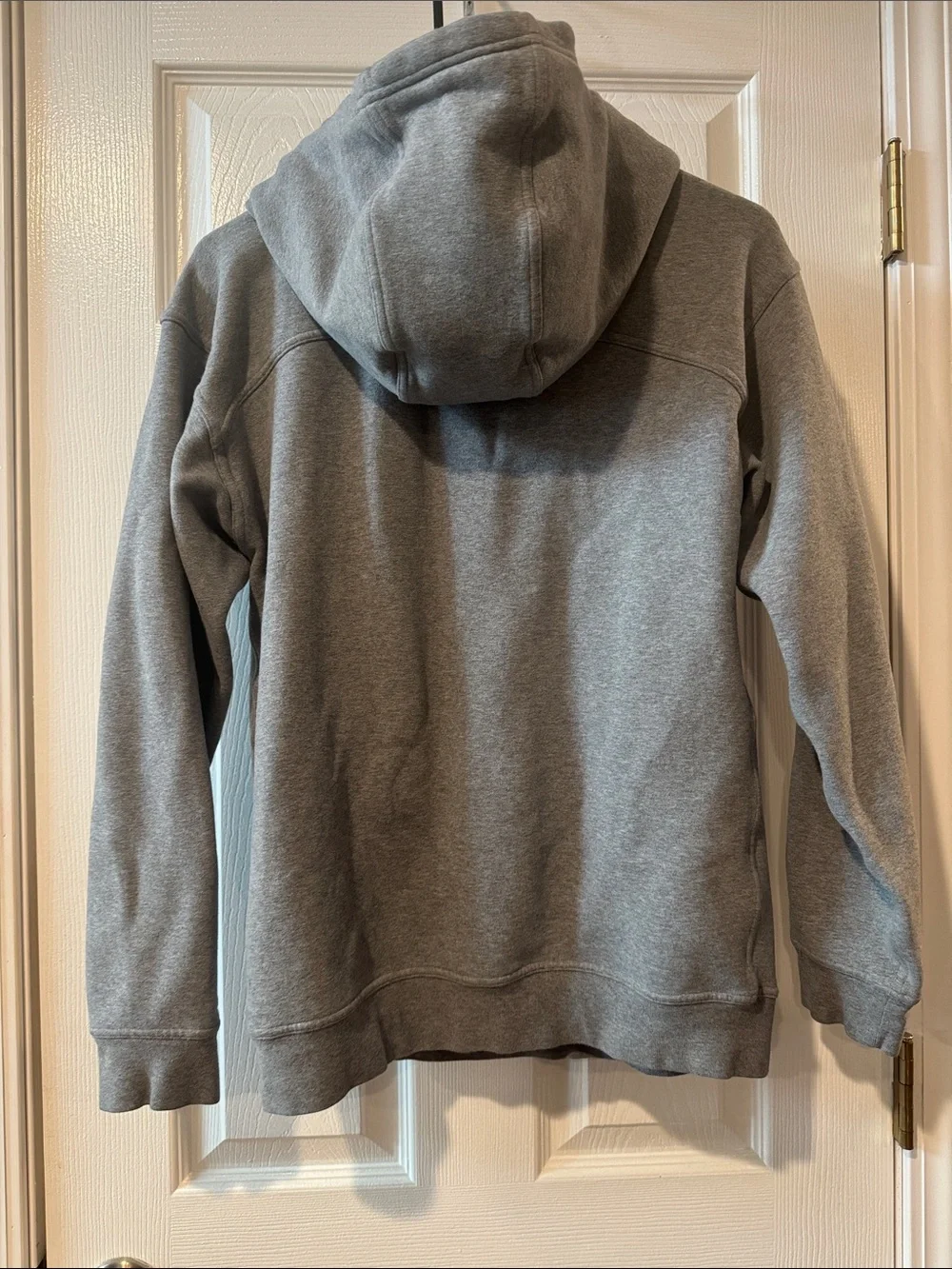 lululemon athletica Heathered Medium Grey Hoodie